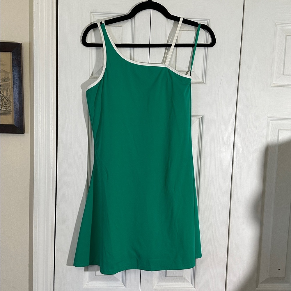Green Romper Tennis Dress